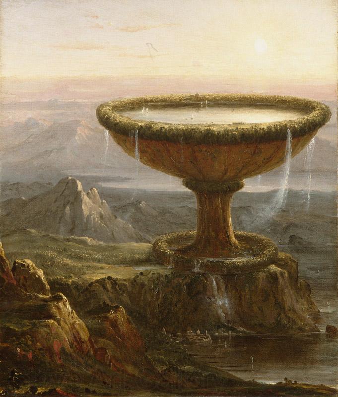 Thomas Cole The Giant's Chalice (mk09) Spain oil painting art